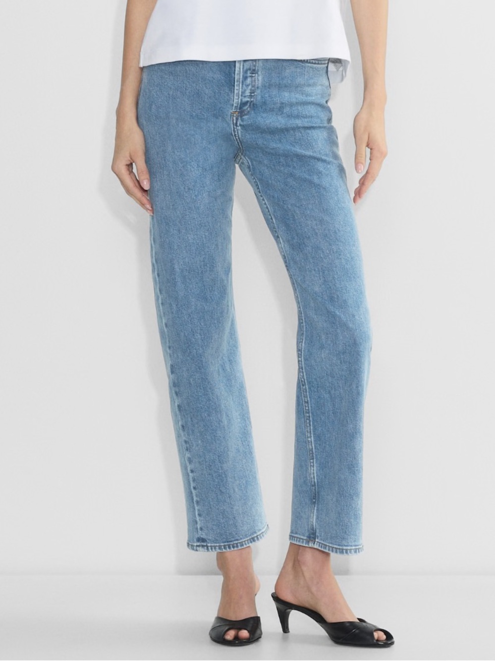 Brand New (NWT) Aritzia Denim Forum The Arlo Hi-Rise Straight Leg Jean